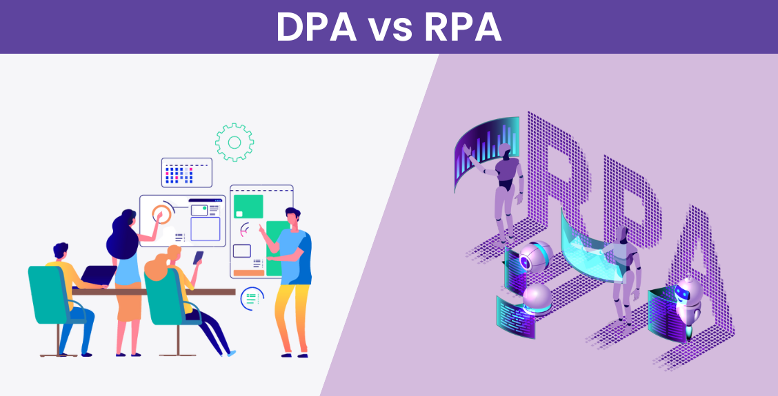 How DPA and RPA are understood in Power Automate