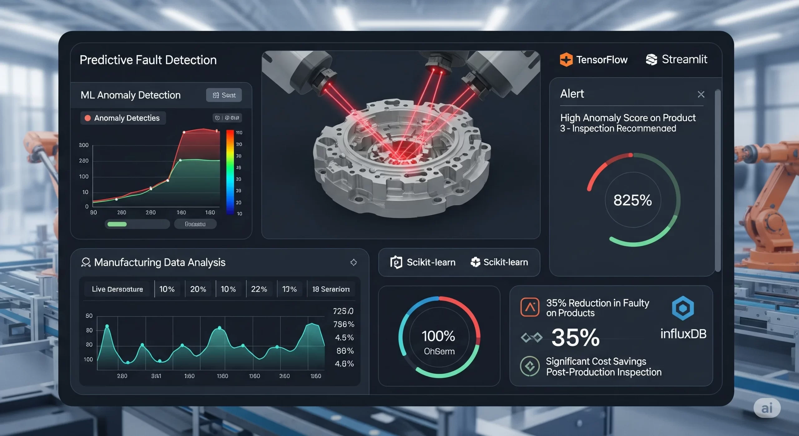 Optimizing Product Quality Control with Real-Time AI Defect Prediction
