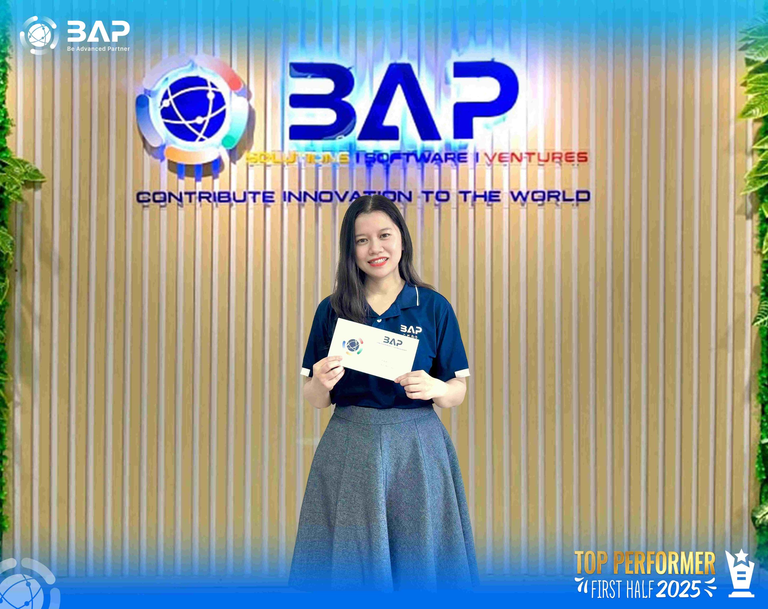 Congrats to HangPT (BAP Danang) - Top Performers – First Half 2025!