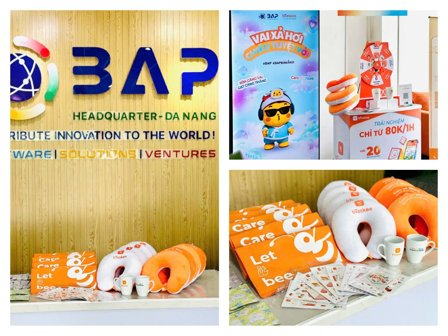 cac phan qua bTaskee danh cho BAP